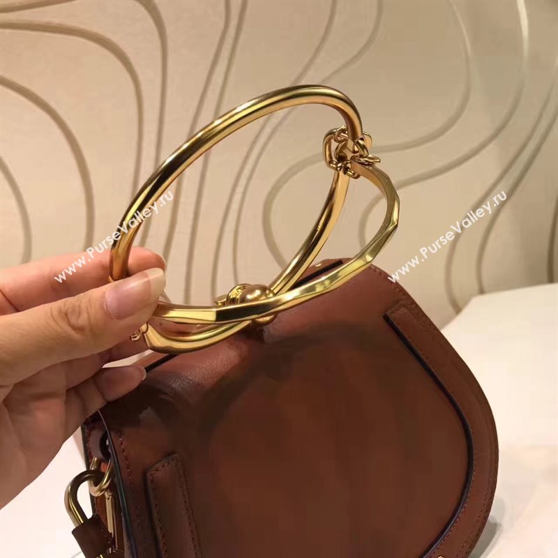 Chloe small nile bracelet coffee shoulder bag 4465