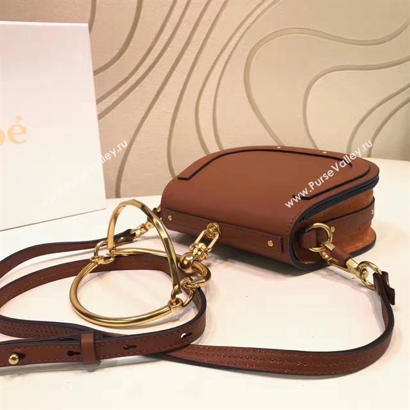 Chloe small nile bracelet coffee shoulder bag 4465