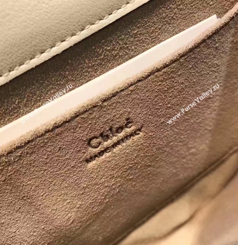 Chloe small nile bracelet shoulder cream bag 4466