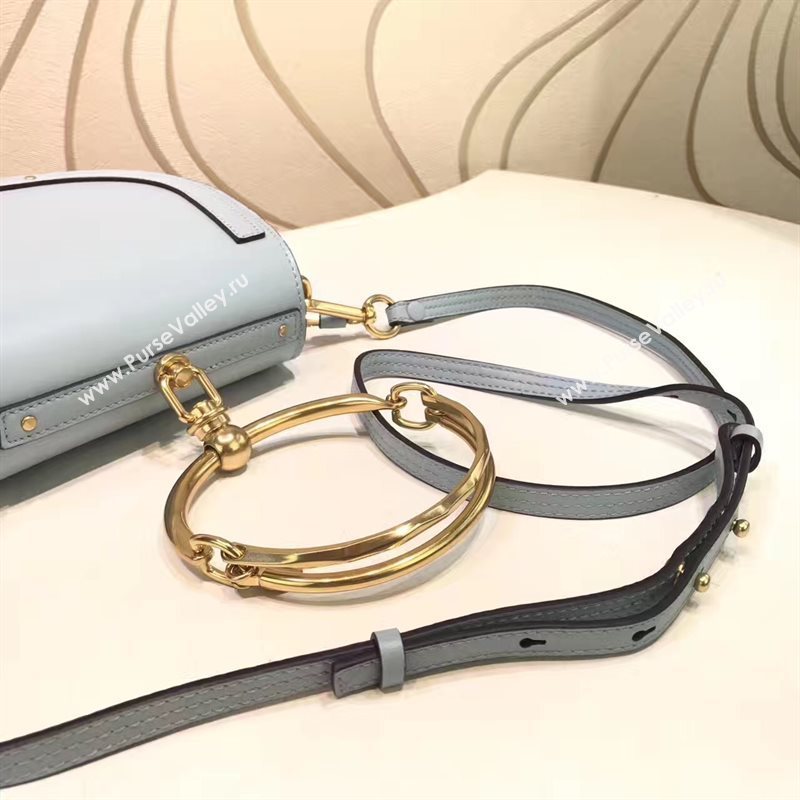 Chloe small nile bracelet sky shoulder blue bag 4467