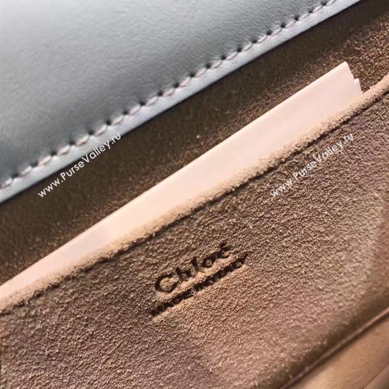 Chloe small nile bracelet sky shoulder blue bag 4467