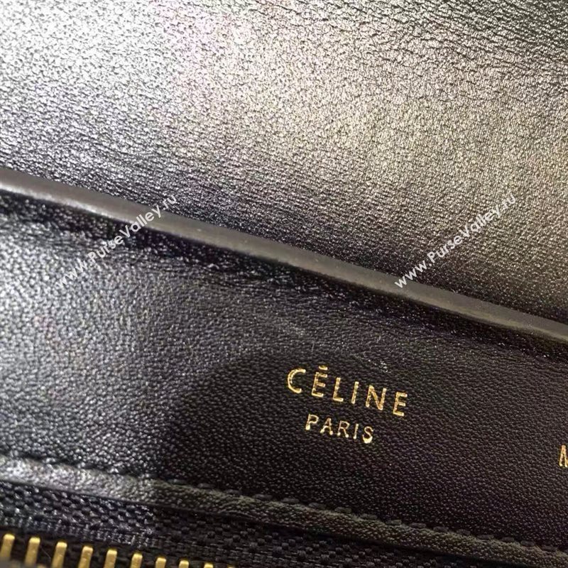 Celine tri-colors black Trapeze white bag 4470