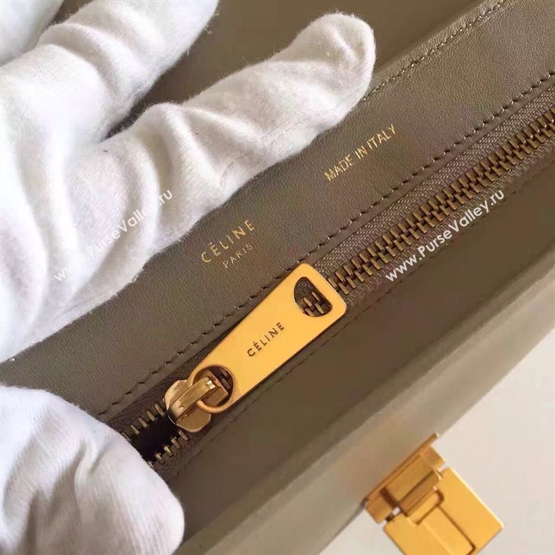 Celine tri-colors black Trapeze gray bag 4478