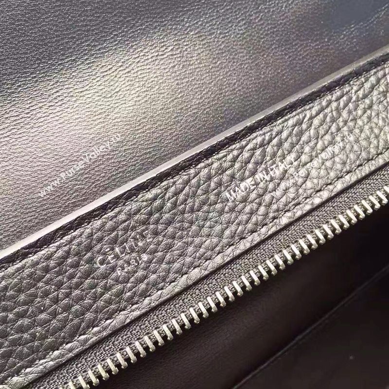 Celine tri-colors black Trapeze blue bag 4480