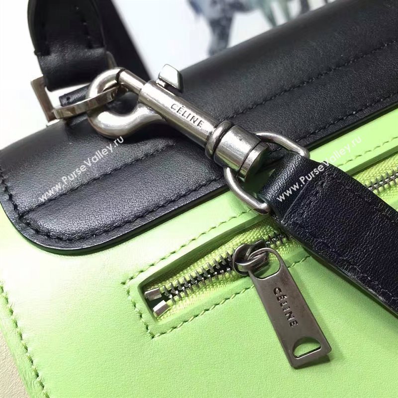 Celine tri-colors black Trapeze gray bag 4481