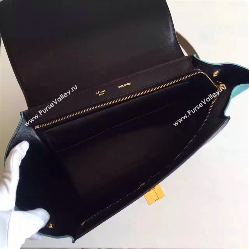 Celine tri-colors gray Trapeze sky bag 4486