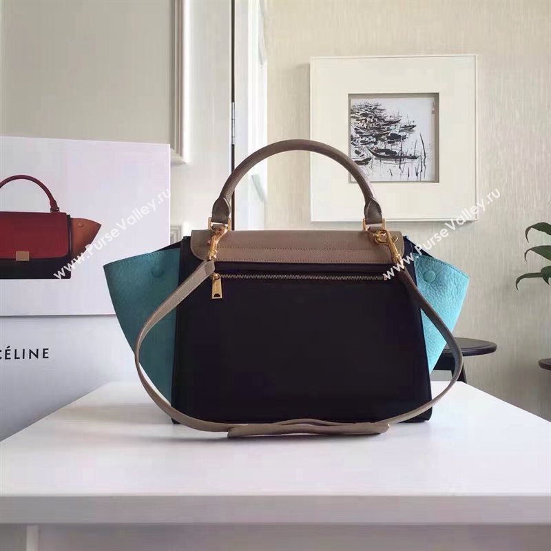 Celine tri-colors gray Trapeze sky bag 4486