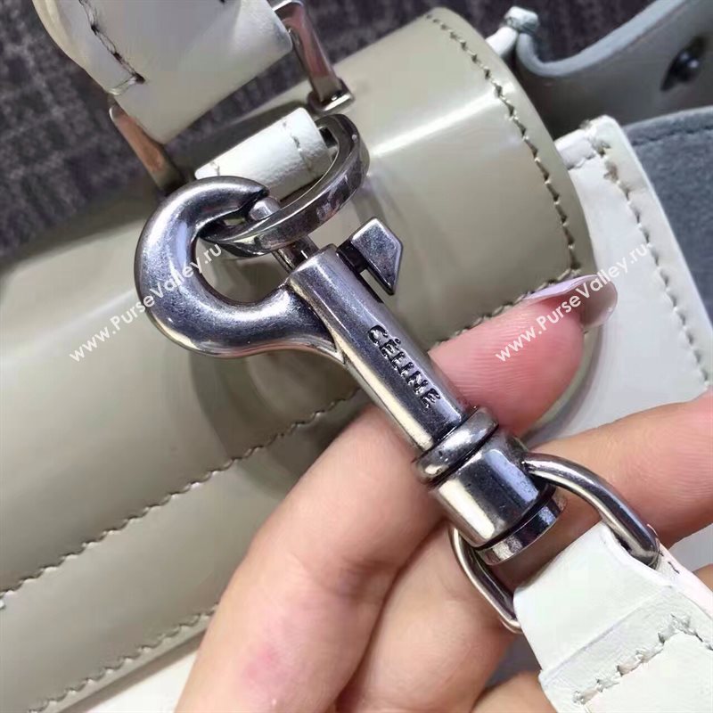 Celine tri-colors gray Trapeze cream bag 4487