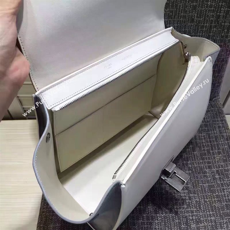 Celine tri-colors gray Trapeze cream bag 4487