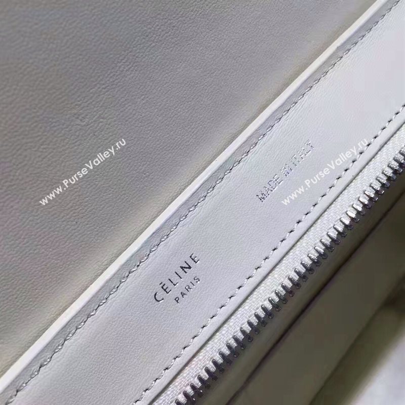 Celine tri-colors gray Trapeze cream bag 4487