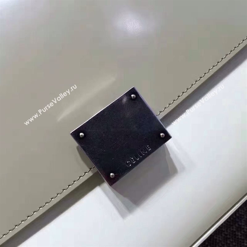 Celine tri-colors gray Trapeze cream bag 4487