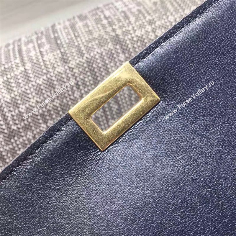 Celine tri-colors black Trapeze white bag 4489