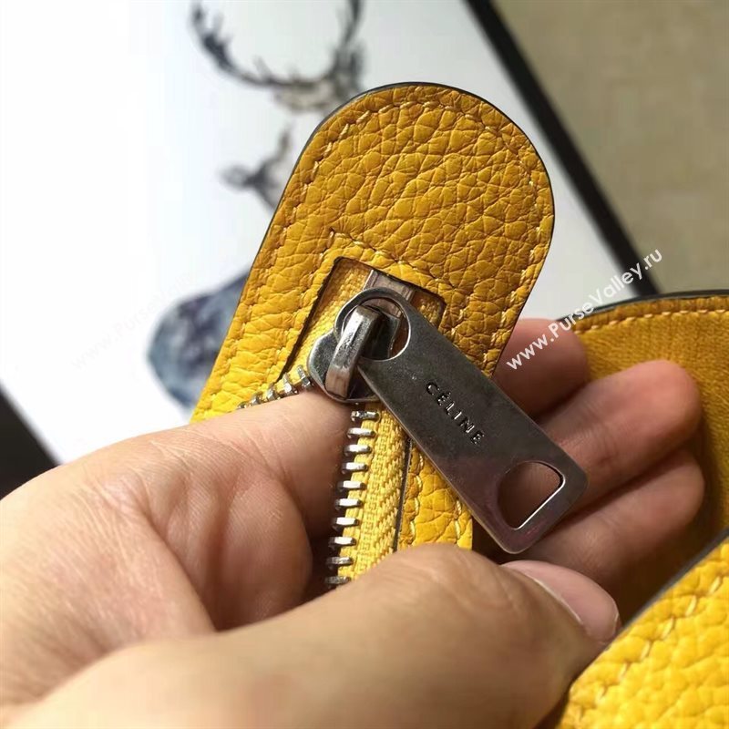 Celine Trapeze yellow bag 4495