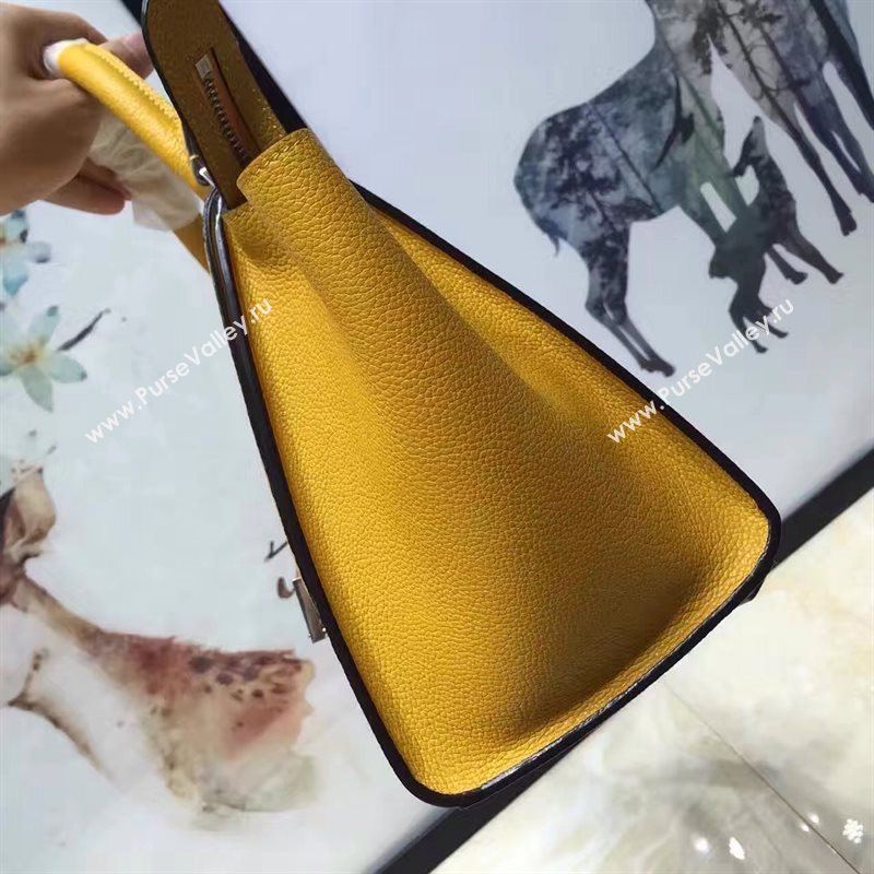 Celine Trapeze yellow bag 4495