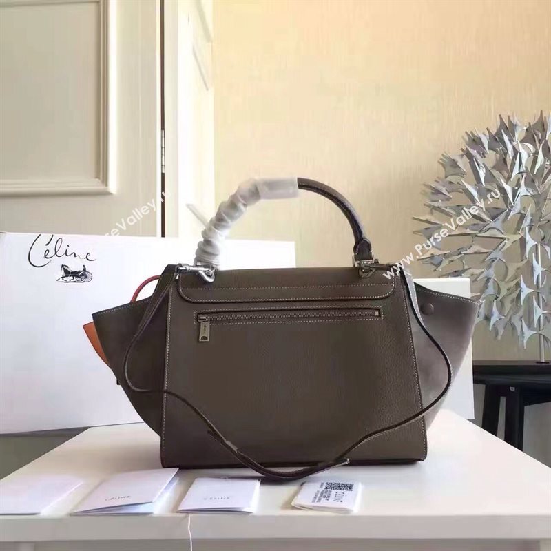 Celine Trapeze gray bag 4496