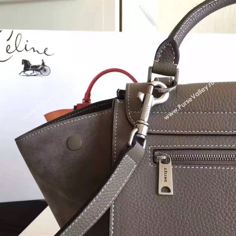 Celine Trapeze gray bag 4496