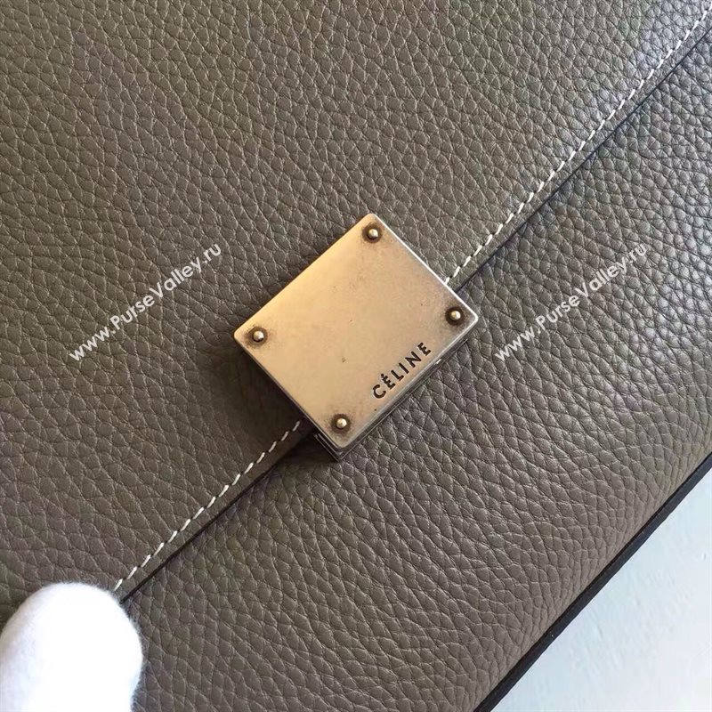 Celine Trapeze gray bag 4496