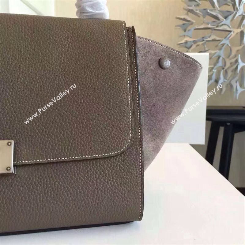 Celine Trapeze gray bag 4496