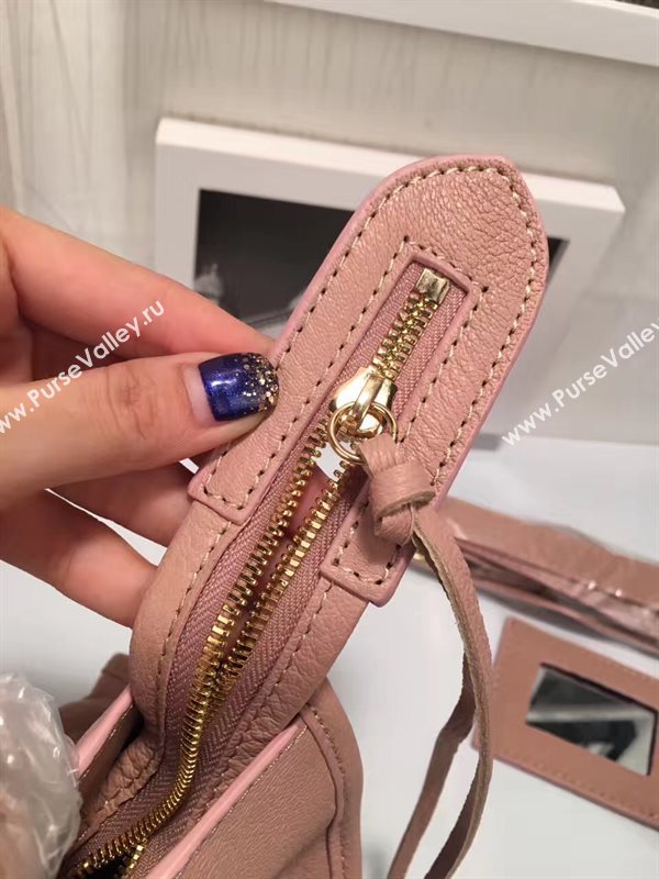 Balenciaga city small goatskin pink bag 4400