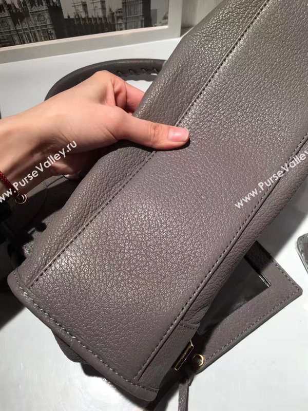 Balenciaga city large goatskin gray dark bag 4402