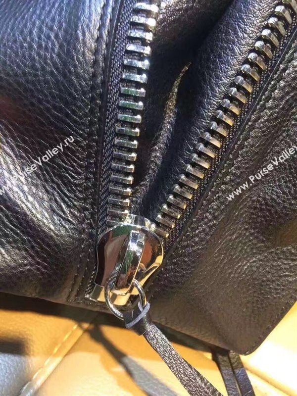 Balenciaga city large goatskin black bag 4407