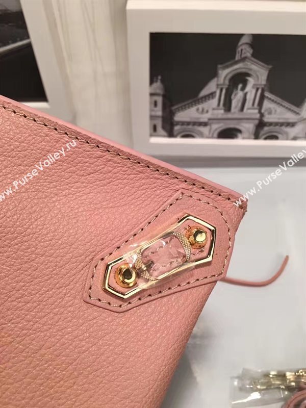 Balenciaga city mini goatskin pink bag 4408