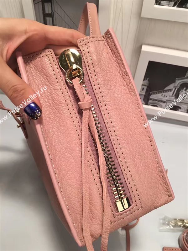 Balenciaga city mini goatskin pink bag 4408