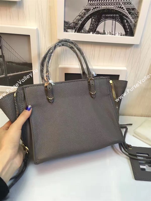 Balenciaga city mini dark goatskin gray bag 4409