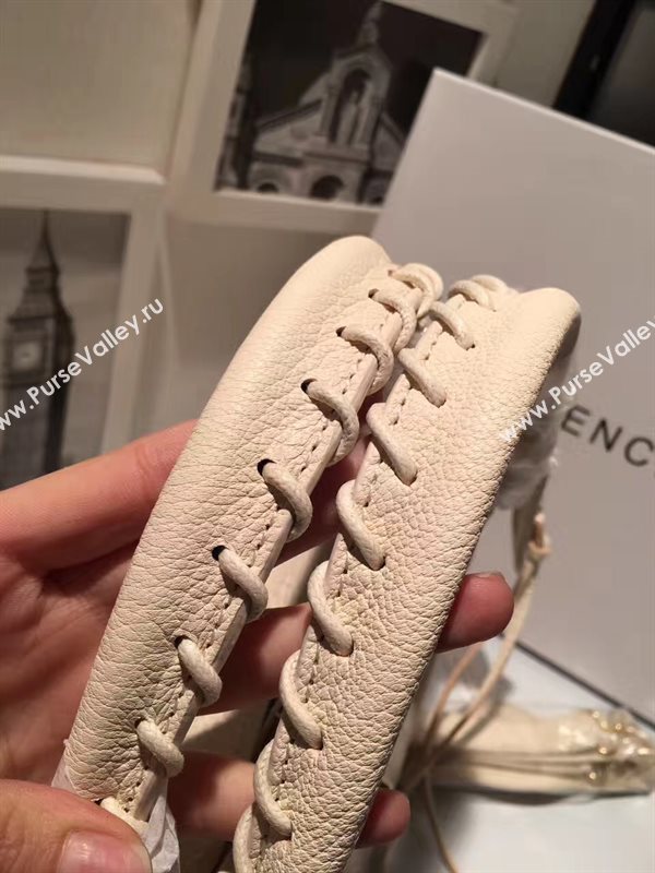 Balenciaga city cream goatskin large bag 4411
