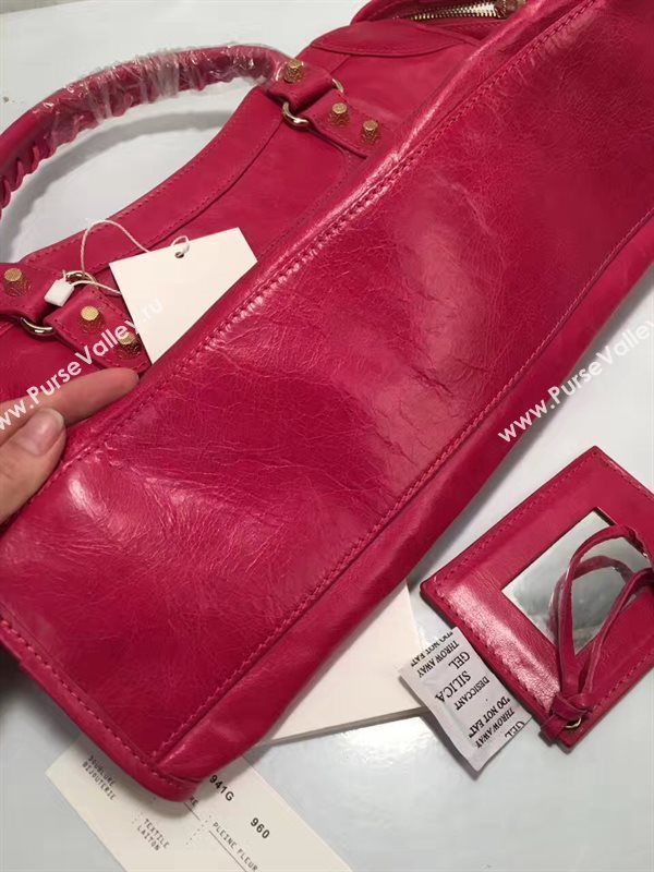 Balenciaga city red large bag 4412