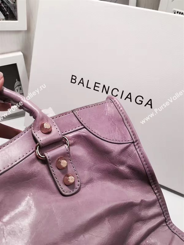 Balenciaga city purple large bag 4413