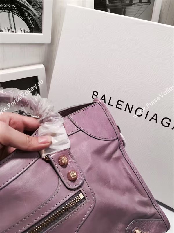 Balenciaga city purple large bag 4413