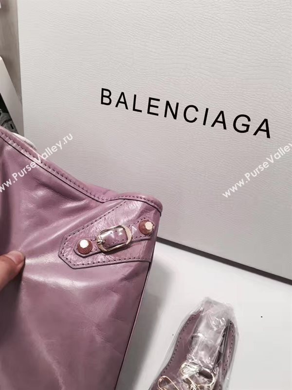 Balenciaga city purple large bag 4413