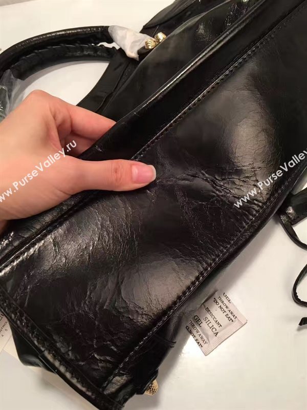 Balenciaga city black large bag 4414