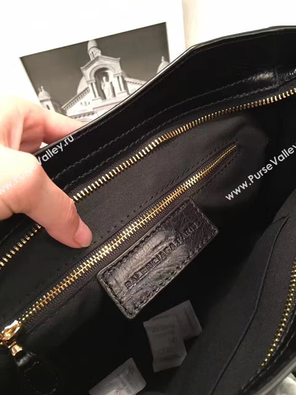 Balenciaga city black large bag 4414