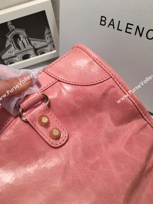Balenciaga city pink large bag 4415