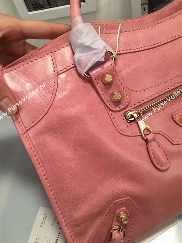Balenciaga city pink large bag 4415