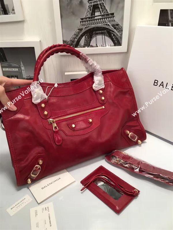 Balenciaga city wine large bag 4417