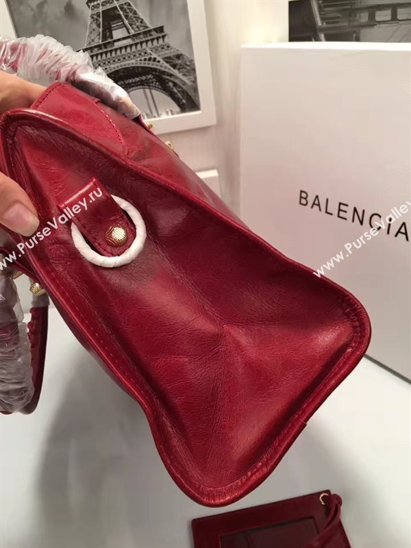 Balenciaga city wine large bag 4417