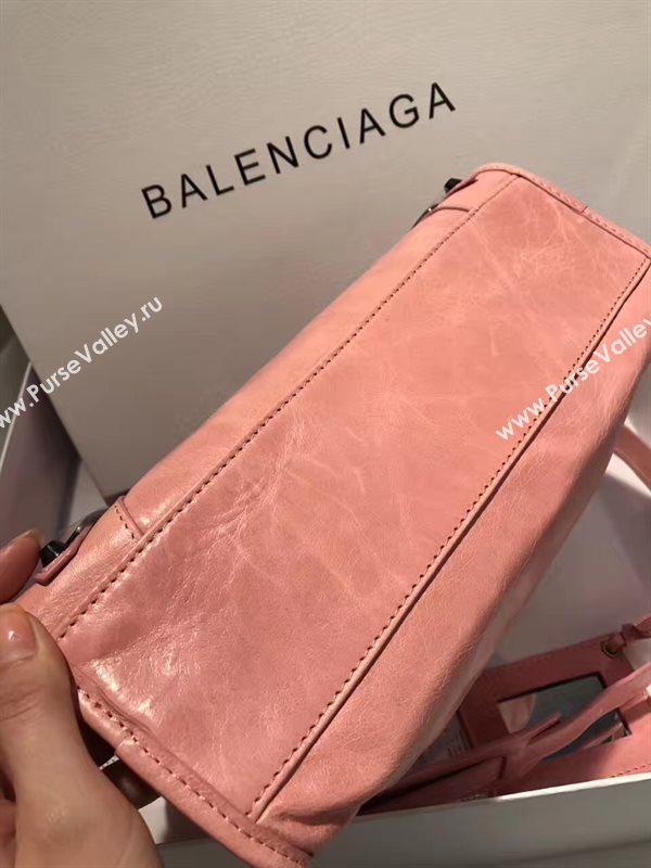 Balenciaga pink small city bag 4418