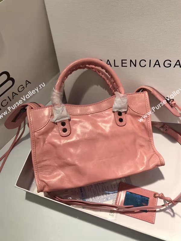 Balenciaga pink small city bag 4418