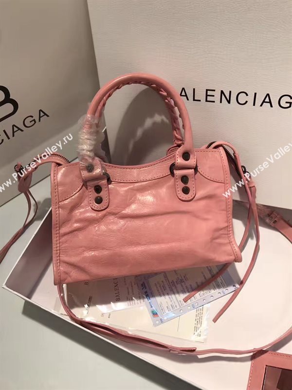 Balenciaga city pink mini bag 4419