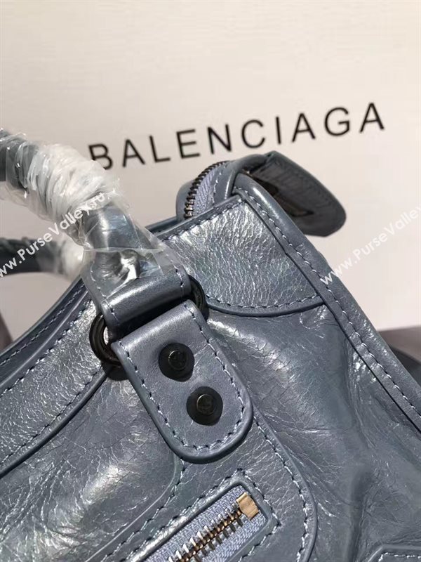 Balenciaga city mini gray navy bag 4423