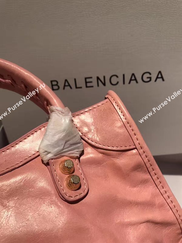 Balenciaga city pink small bag 4424
