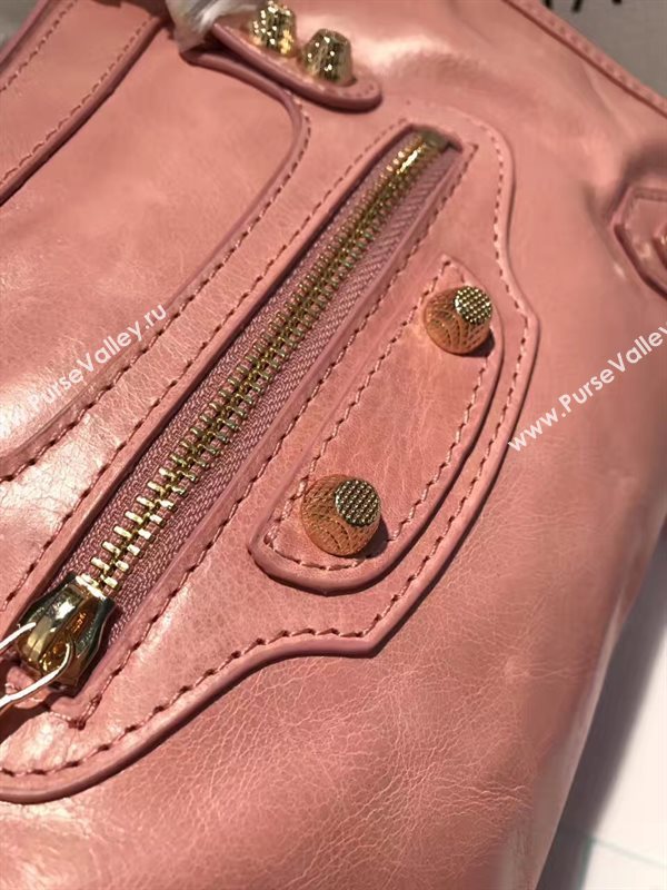 Balenciaga city pink small bag 4424