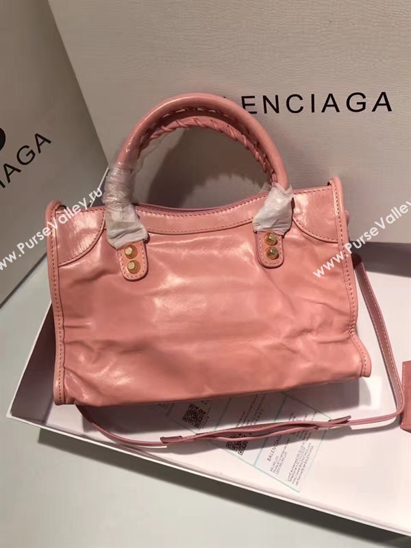 Balenciaga city pink small bag 4424