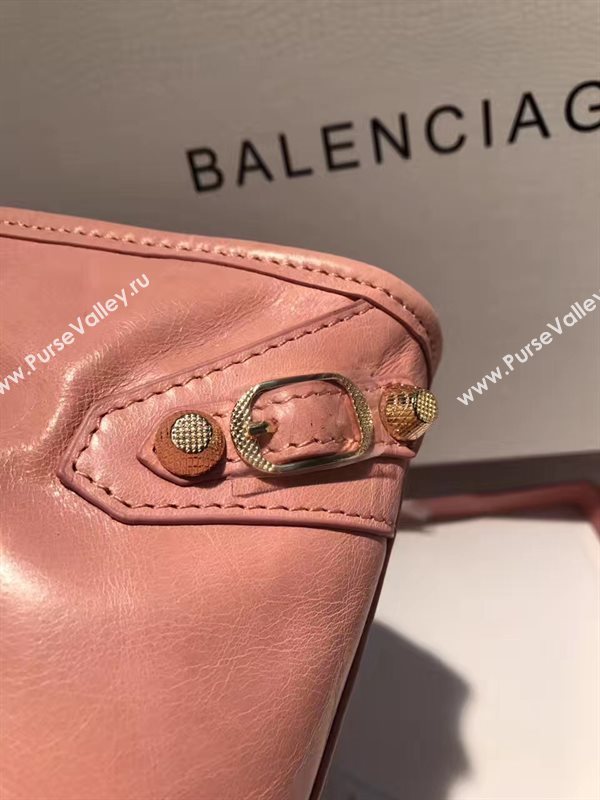 Balenciaga city pink small bag 4424