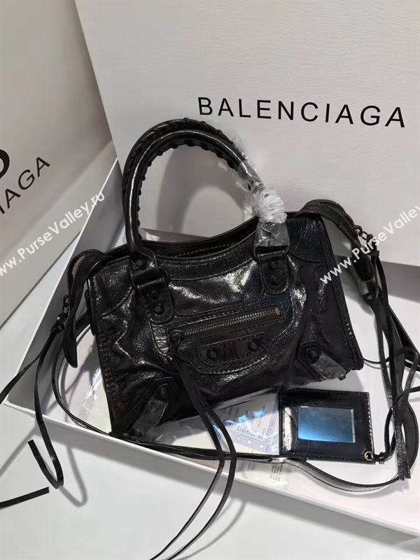 Balenciaga city black mini bag 4425