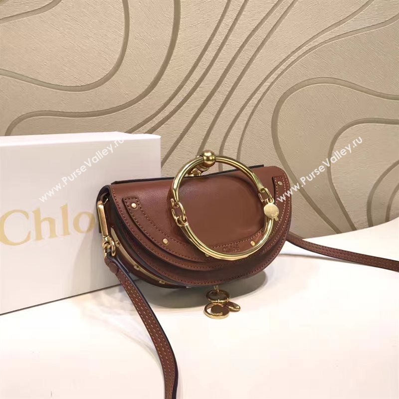 Chloe dark nile coffee bag 4430