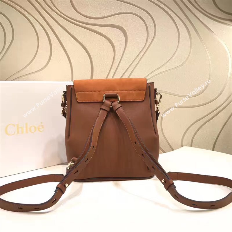 Chloe faye backpack tan bag 4433